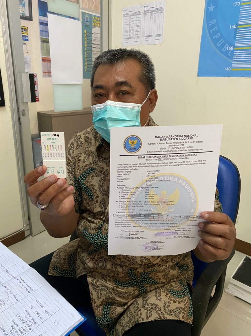 PELAYANAN PERMOHONAN SKHPN DI KLINIK PRATAMA BNNK SIDOARJO PELAYANAN PERMOHONAN SKHPN DI KLINIK PRATAMA BNNK SIDOARJO