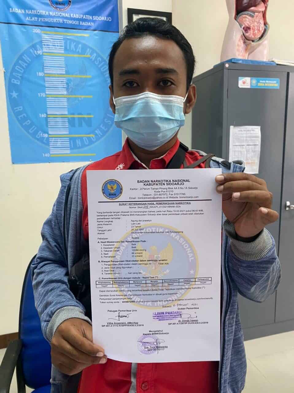 PELAYANAN PERMOHONAN SKHPN DI KLINIK PRATAMA BNNK SIDOARJO