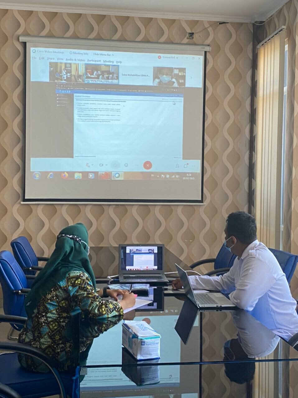 MENGIKUTI SOSIALISASI DAN UJI COBA FITUR APLIKASI BNN BOSS UNTUK LAYANAN SOSIALISASI , SKHPN DAN SIRENA VIA VIRTUAL MENGIKUTI SOSIALISASI DAN UJI COBA FITUR APLIKASI BNN BOSS UNTUK LAYANAN SOSIALISASI , SKHPN DAN SIRENA VIA VIRTUAL