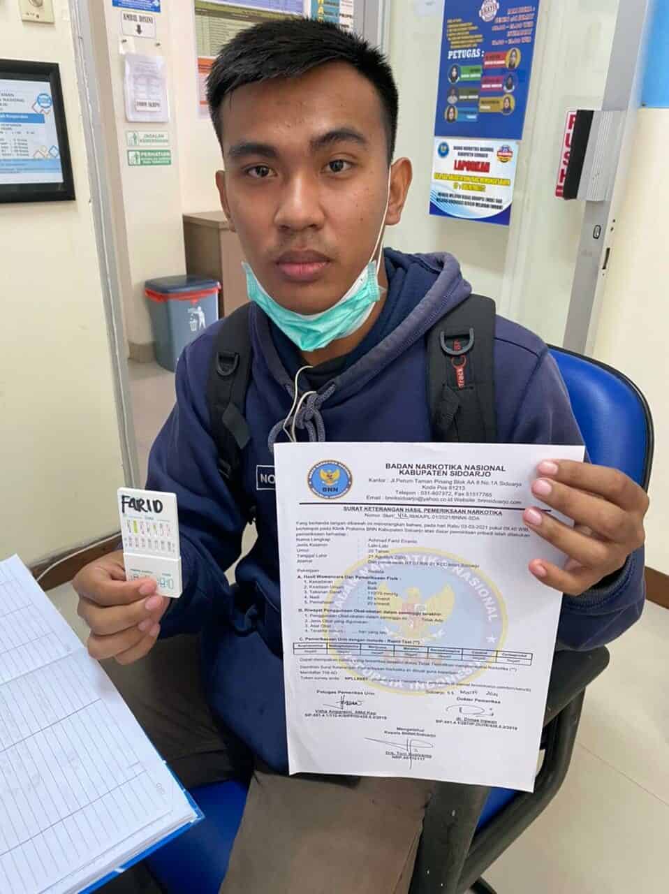 PELAYANAN PNBP SKHPN DI KLINIK PRATAMA BNNK SIDOARJO