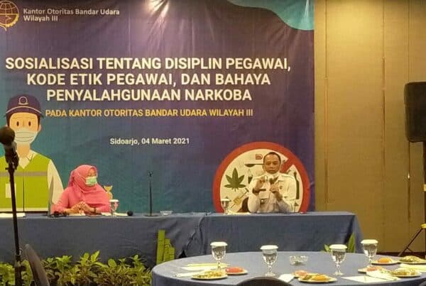 SOSIALISASI TENTANG DISPILIN PEGAWAI, KODE ETIK PEGAWAI DAN BAHAYA PENYALAHGUNAAN NARKOBA