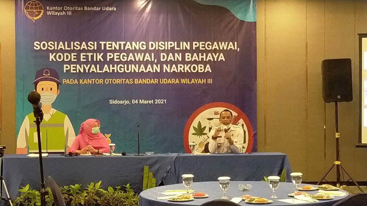 SOSIALISASI TENTANG DISPILIN PEGAWAI, KODE ETIK PEGAWAI DAN BAHAYA PENYALAHGUNAAN NARKOBA SOSIALISASI TENTANG DISPILIN PEGAWAI, KODE ETIK PEGAWAI DAN BAHAYA PENYALAHGUNAAN NARKOBA