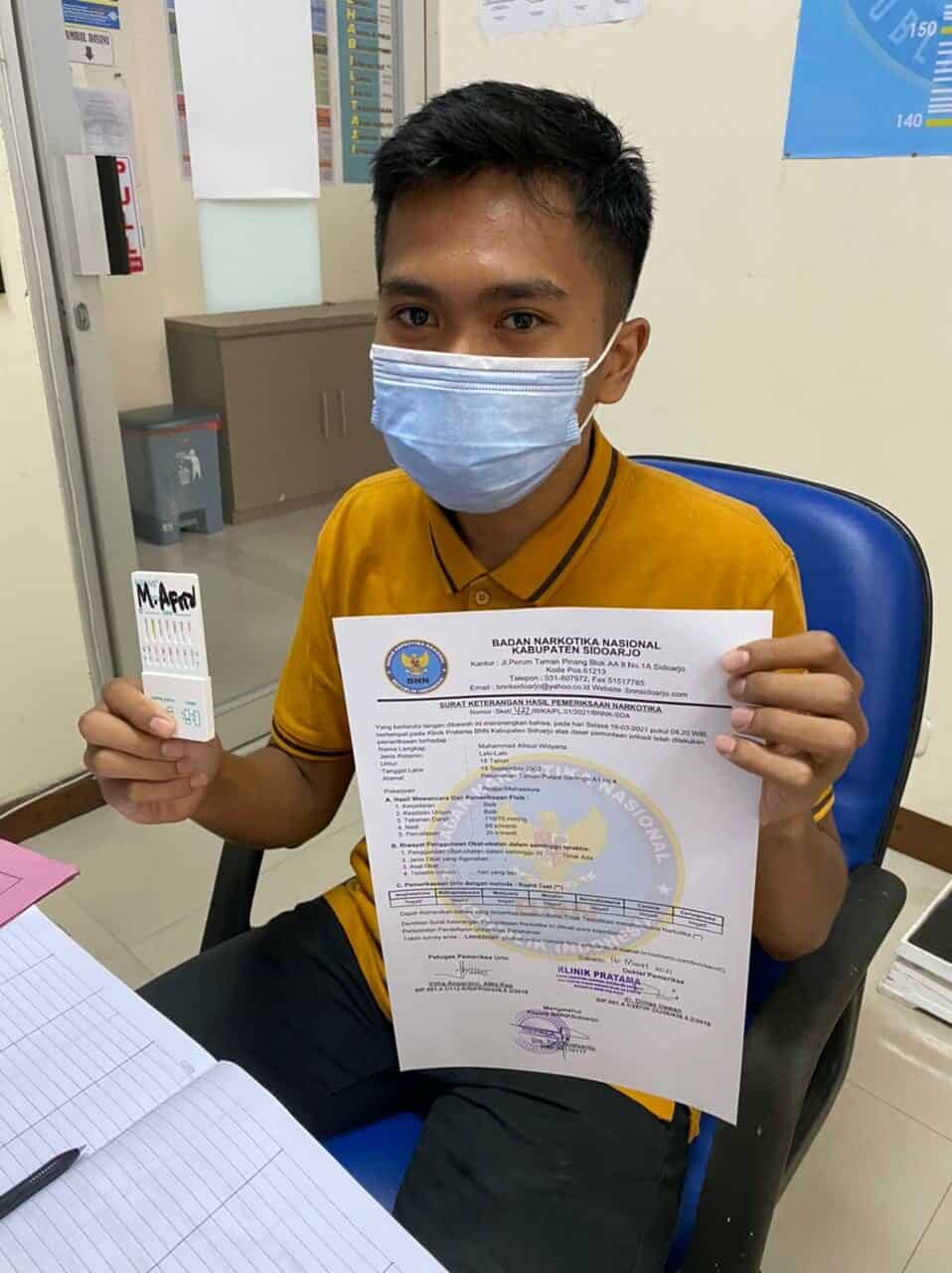 PELAYANAN PNBP SKHPN DI KLINIK PRATAMA BNNK SIDOARJO PELAYANAN PNBP SKHPN DI KLINIK PRATAMA BNNK SIDOARJO