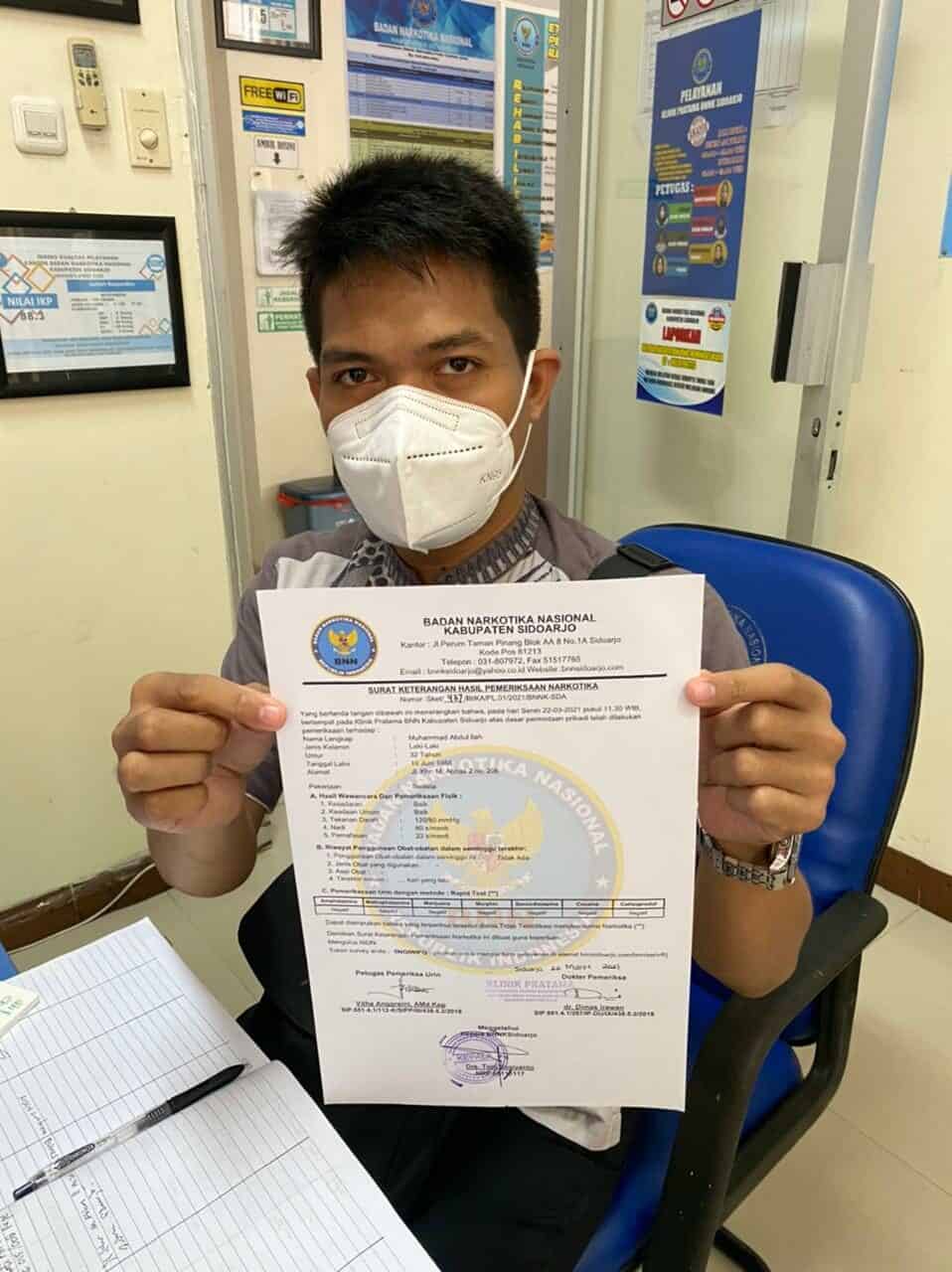 PELAYANAN PERMOHONAN SKHPN DI KLINIK PRATAMA BNNK SIDOARJO