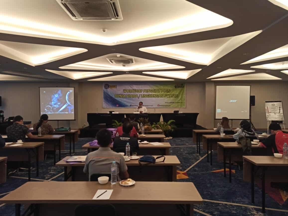 WORKSHOP PENGGIAT P4GN DUNIA USAHA/LINGKUNGAN SWASTA WORKSHOP PENGGIAT P4GN DUNIA USAHA/LINGKUNGAN SWASTA