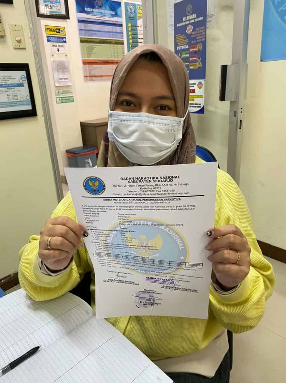 PELAYANAN PERMOHONAN SKHPN DI KLINIK PRATAMA BNNK SIDOARJO PELAYANAN PERMOHONAN SKHPN DI KLINIK PRATAMA BNNK SIDOARJO