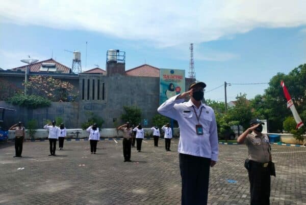 UPACARA BENDERA PEGAWAI BNNK SIDOARJO