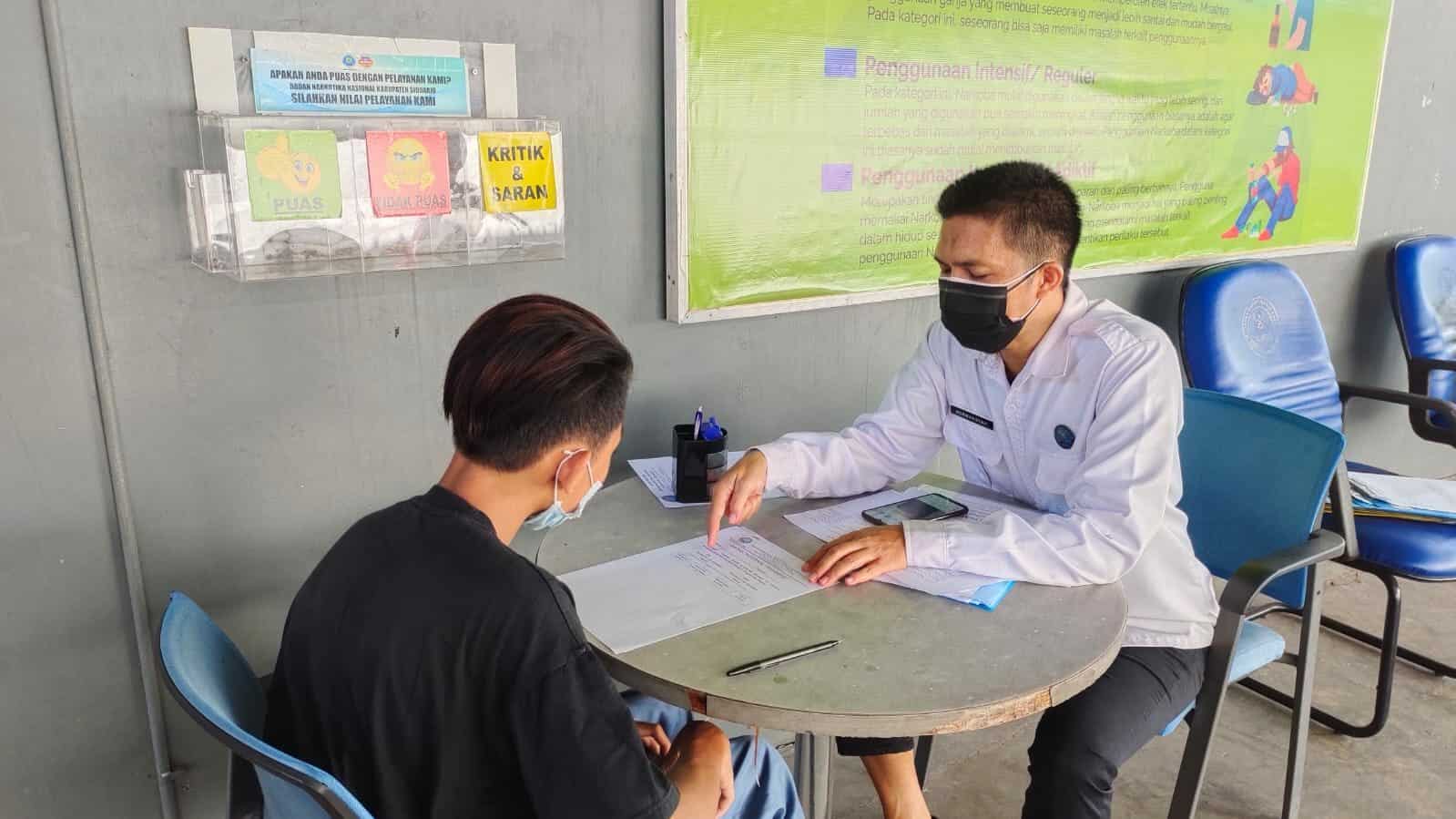 KONSELING PADA LAYANAN REHABILITASI RAWAT JALAN KLINIK PRATAMA BNNK SIDOARJO KONSELING PADA LAYANAN REHABILITASI RAWAT JALAN KLINIK PRATAMA BNNK SIDOARJO