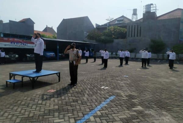 UPACARA BENDERA PEGAWAI BNNK SIDOARJO