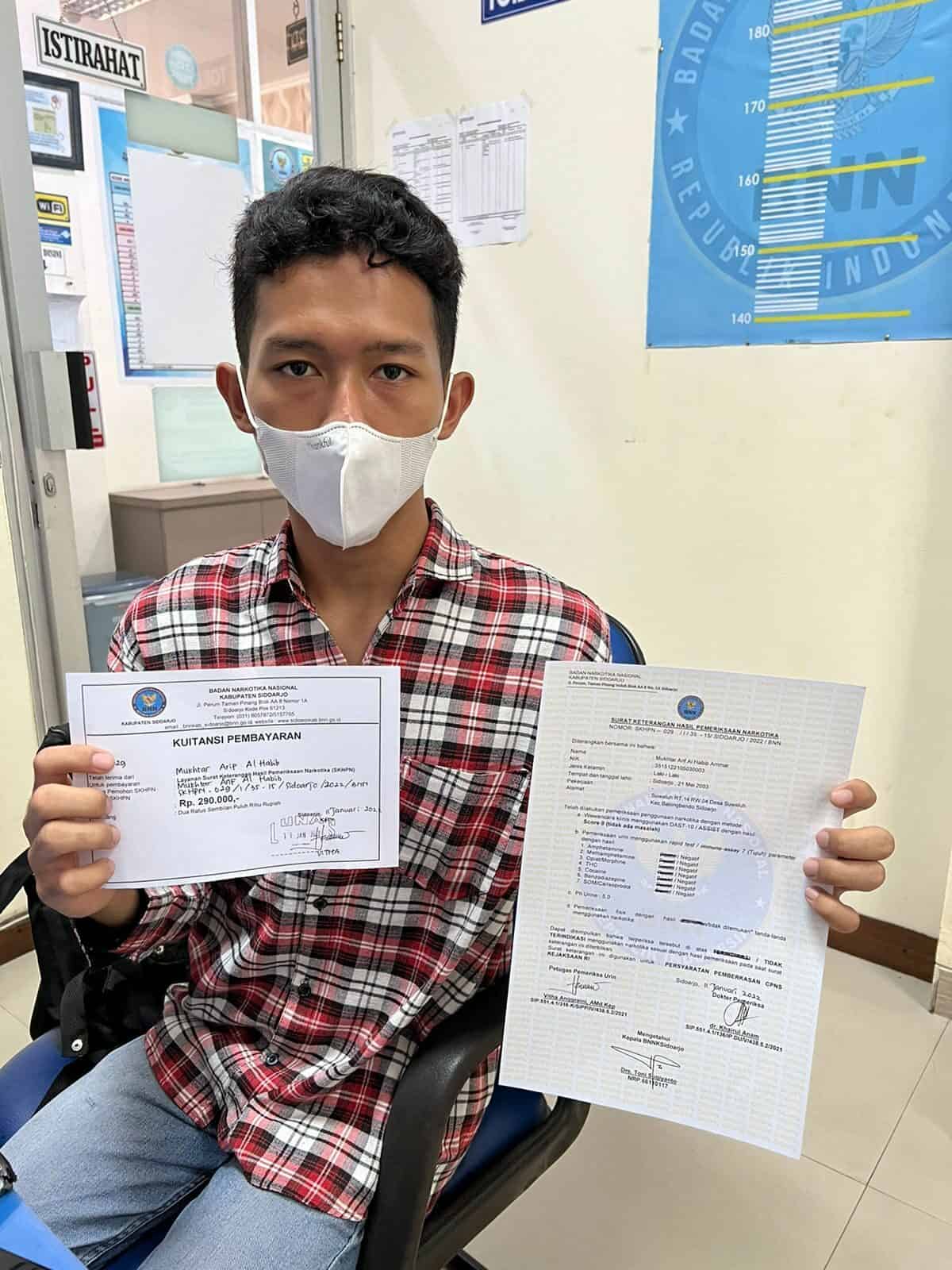 PELAYANAN PNBP SKHPN DI KLINIK PRATAMA BNNK SIDOARJO PELAYANAN PNBP SKHPN DI KLINIK PRATAMA BNNK SIDOARJO
